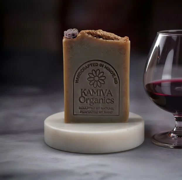 Blackberry Wine Soap - Skin Smoothing Cleanse | Kamiva Organics