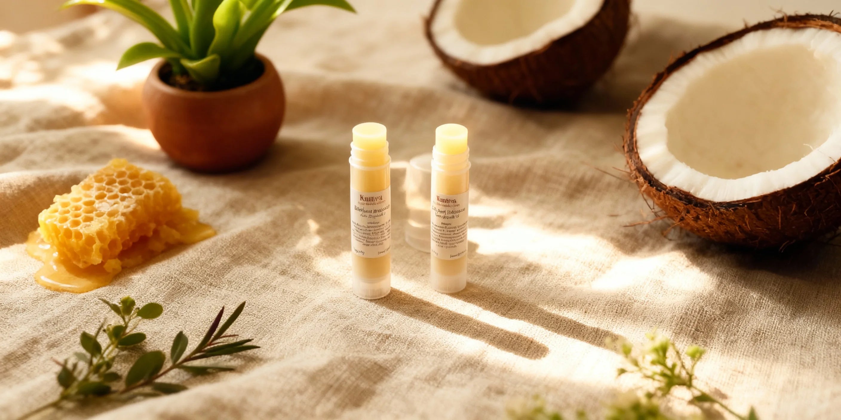 Moisturizing Unscented Lip Balm | Kamiva Organics