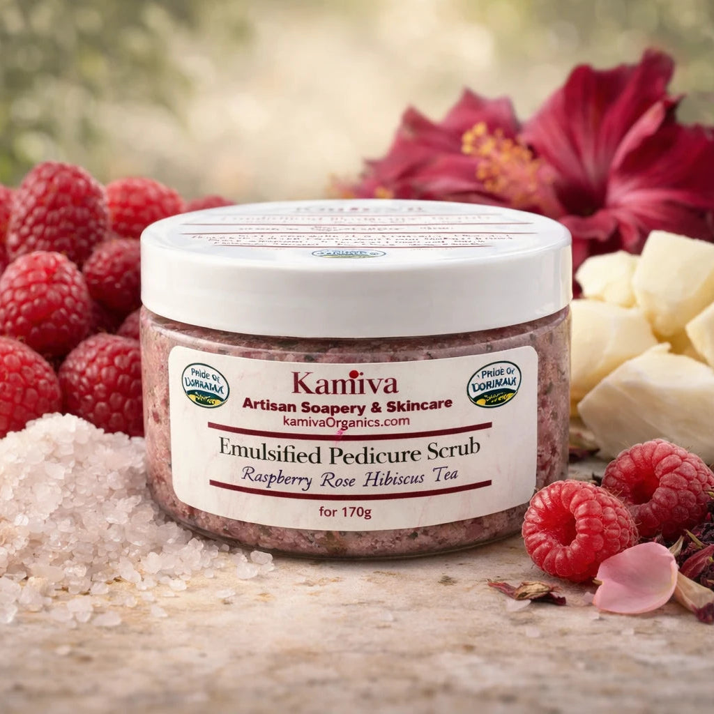 Emulsified Pedicure Scrub – Advanced Foot Smoothing | Kamiva Organics 